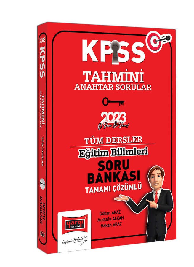 Yargı Yayınları 2023 KPSS Eğitim Bilimleri Tüm Dersler Tamamı Çözümlü Tahmini Anahtar