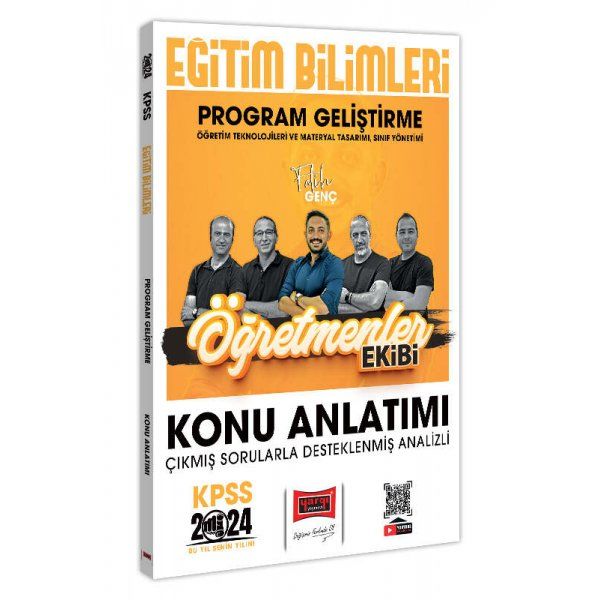 Yargı Yayınları 2024 KPSS Eğitim Bilimleri Öğretmenler Ekibi Program Geliştirme Konu Anlatımı