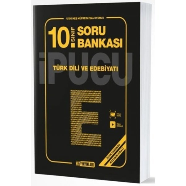 Hız Yayınları 10. Sınıf Türk Dili ve Edebiyatı İpucu Soru Bankası