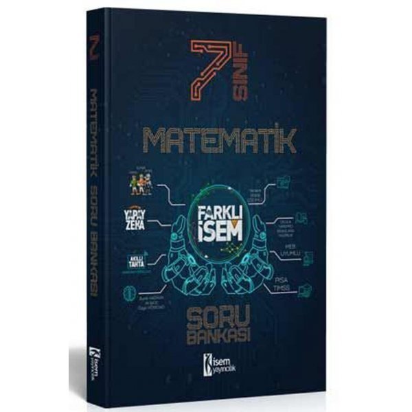 İsem Yayınları 7. Sınıf Matematik Farklı İsem Soru Bankası