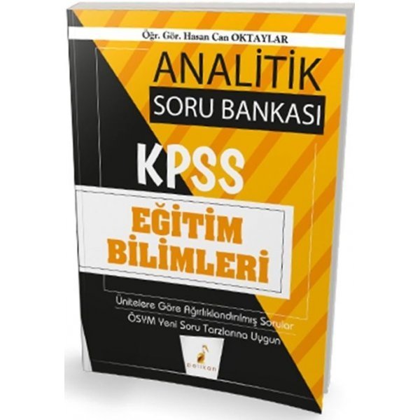 Pelikan Yayınları 2020 KPSS Eğitim Bilimleri Analitik Soru Bankası