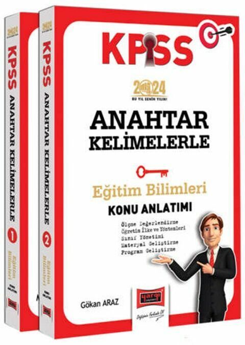 Yargı Yayınları 2024 KPSS Eğitim Bilimleri Anahtar Kelimelerle Konu Anlatımı