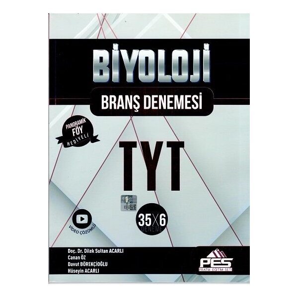 PES Yayınları TYT Biyoloji 35 x 6 Branş Denemesi