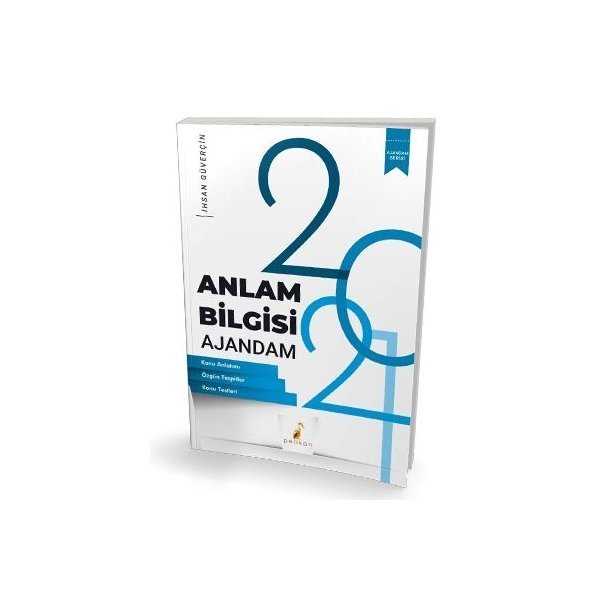 Pelikan Yayınları 2021 TYT Anlam Bilgisi Ajandam