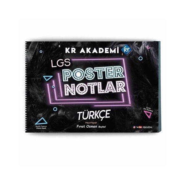 KR Akademi LGS Türkçe Poster Notları