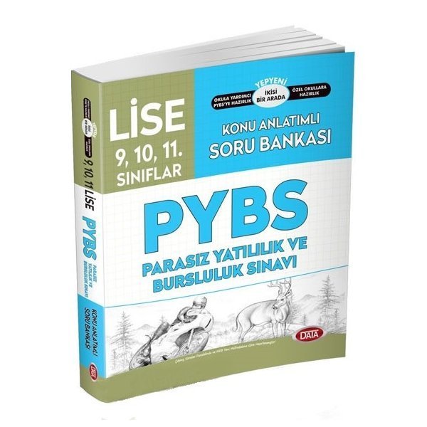 Data Yayınları 9-10-11. Sınıf PYBS Konu Anlatımlı Soru Bankası