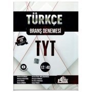 PES Yayınları TYT Türkçe 12 x 40 Branş Denemesi