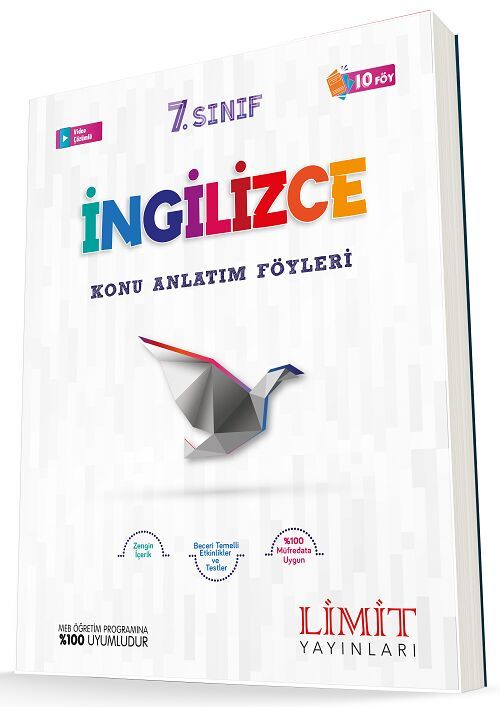 Limit Yayınları 7. Sınıf İngilizce Konu Anlatım Föyleri