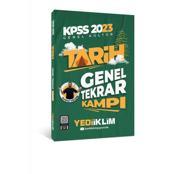 Yediiklim Yayınları 2023 KPSS Genel Tekrar Tarih Kampı