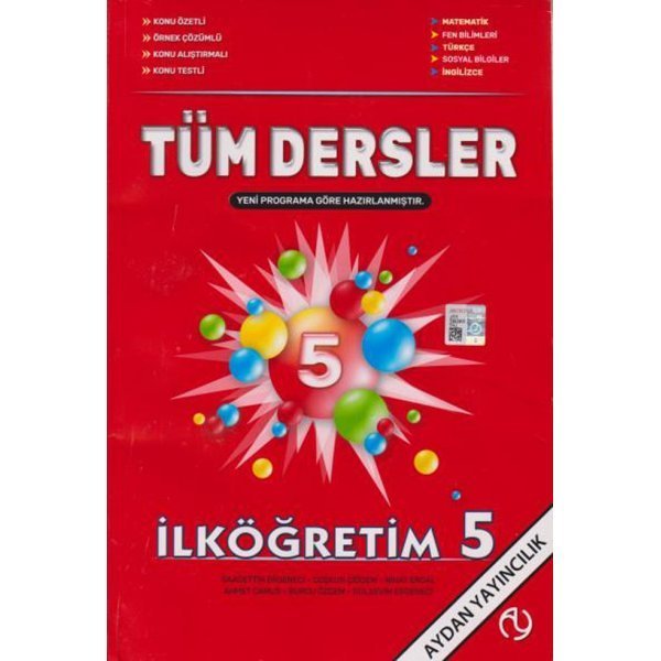 Aydan Yayınları 5. Sınıf Tüm Dersler Konu Anlatımlı