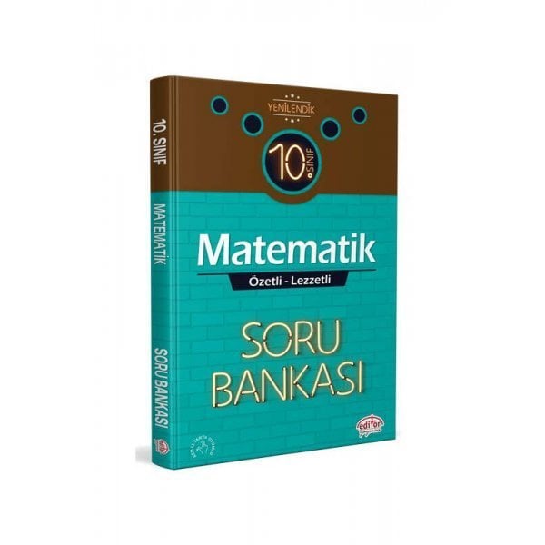 Editör Yayınları 10. Sınıf Matematik Özetli Lezzetli Soru Bankası