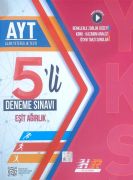 Hız ve Renk Yayınları AYT Eşit Ağırlık 5 li Deneme