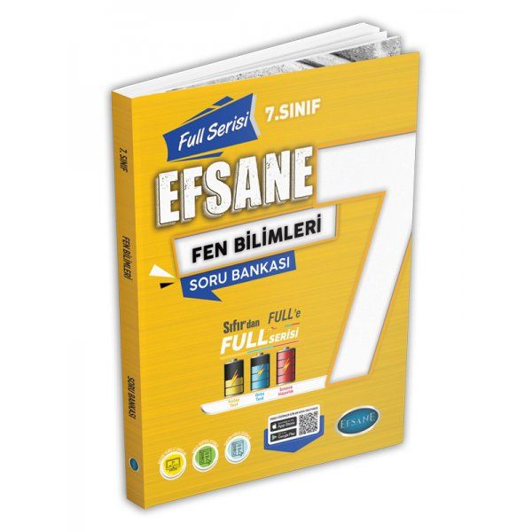 Efsane Yayınları 7.Sınıf Full Serisi Fen Bilimleri Soru Bankası ( 559 Soru )