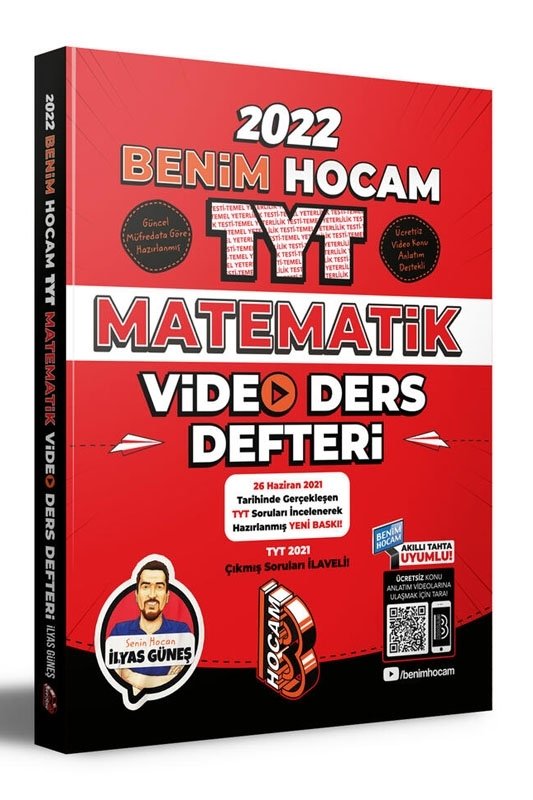 Benim Hocam Yayınları 2022 TYT Matematik Video Ders Defteri