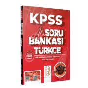 Benim Hocam Yayınları 2024 KPSS Türkçe - Âlâ Soru Bankası (Kadir Gümüş)