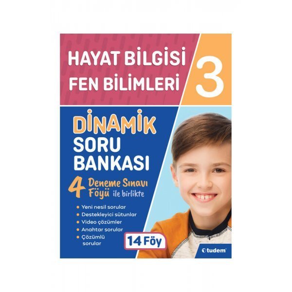 Tudem Yayınları 3. Sınıf Hayat Bilgisi Fen Bilimleri Dinamik Soru Bankası