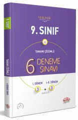 9. Sınıf 6 (3+3) Deneme Sınavı Tamamı Çözümlü