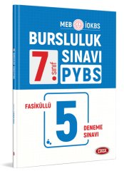 7. Sınıf Bursluluk Sınavı 5 Deneme Sınavı PYBS - İOKBS