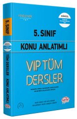 5. Sınıf VIP Tüm Dersler Konu Anlatımı Mavi Kitap