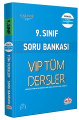 9. Sınıf Tüm Dersler Soru Bankası Mavi Kitap