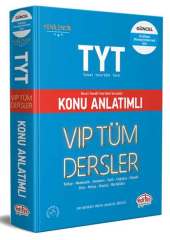 TYT VIP Tüm Dersler Konu Anlatımlı