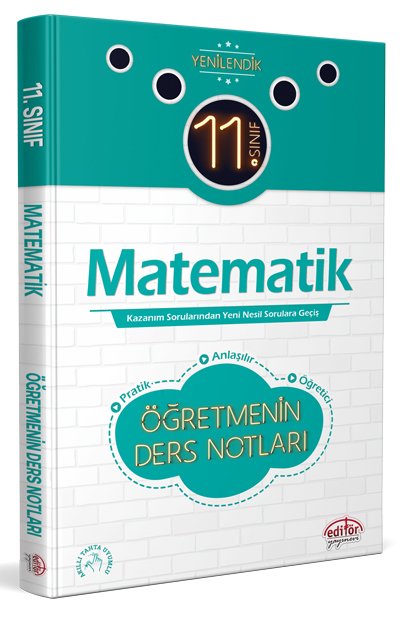 11. Sınıf Matematik Öğretmenin Ders Notları