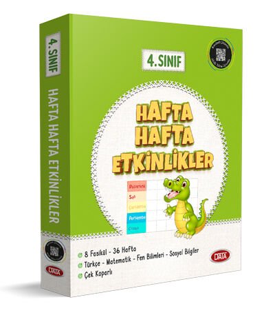 4. Sınıf Hafta Hafta Etkinlikler (8 Fasikül)