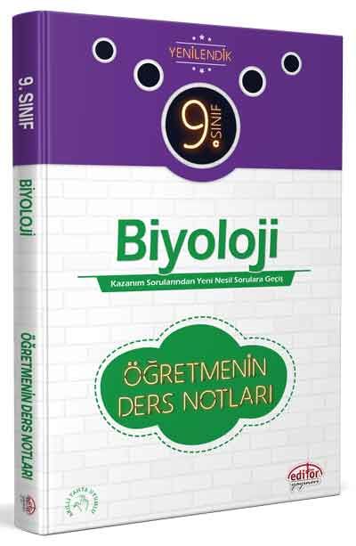 9. Sınıf Biyoloji Öğretmenin Ders Notları