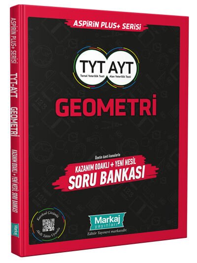 TYT-AYT Geometri Soru Bankası Aspirin Plus+ Serisi Markaj Yayınları