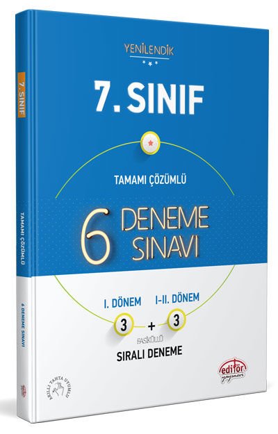 7. Sınıf 6 Deneme Sınavı Tamamı Çözümlü