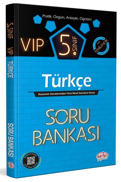 5. Sınıf VIP Türkçe Soru Bankası