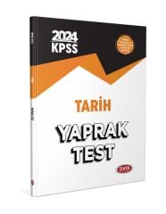 2024 KPSS Tarih Yaprak Test