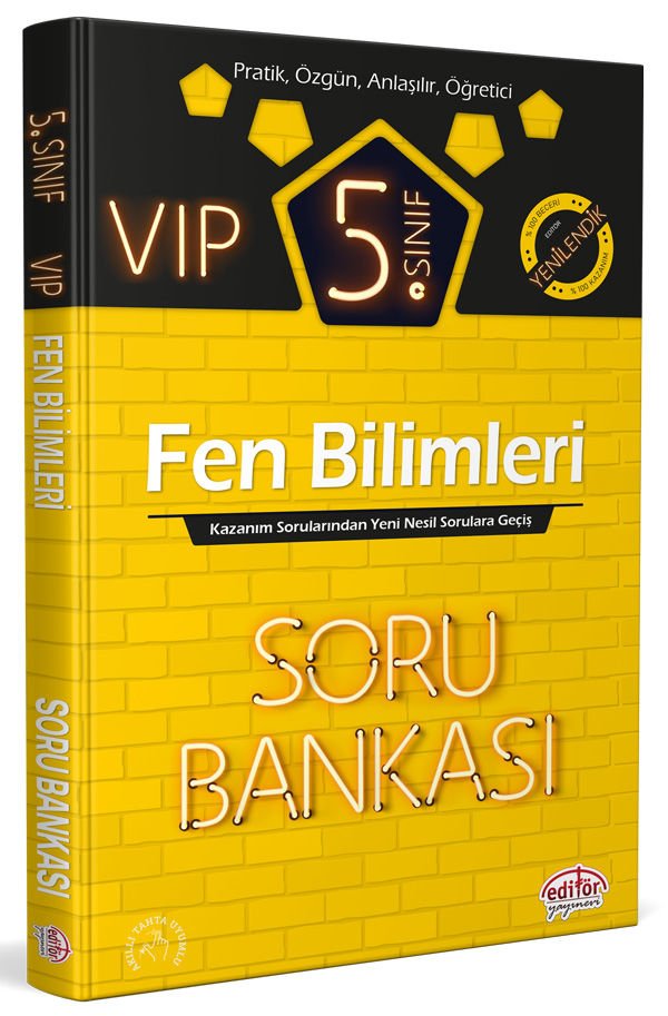 5. Sınıf VIP Fen Bilimleri Soru Bankası