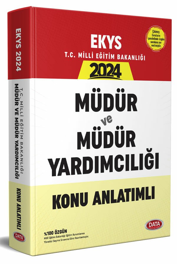 2024 MEB EKYS Müdür ve Müdür Yardımcılığı Konu Anlatımlı