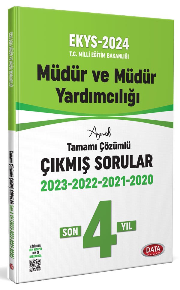 2024 MEB EKYS Müdür ve Müdür Yardımcılığı 4 Yıl Çıkmış Sorular ve Çözümleri