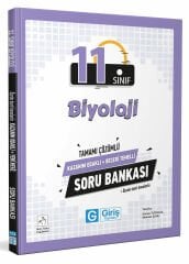 11. Sınıf Biyoloji Kazanım Odaklı ve Beceri Temelli Soru Bankası - Giriş Yayınları