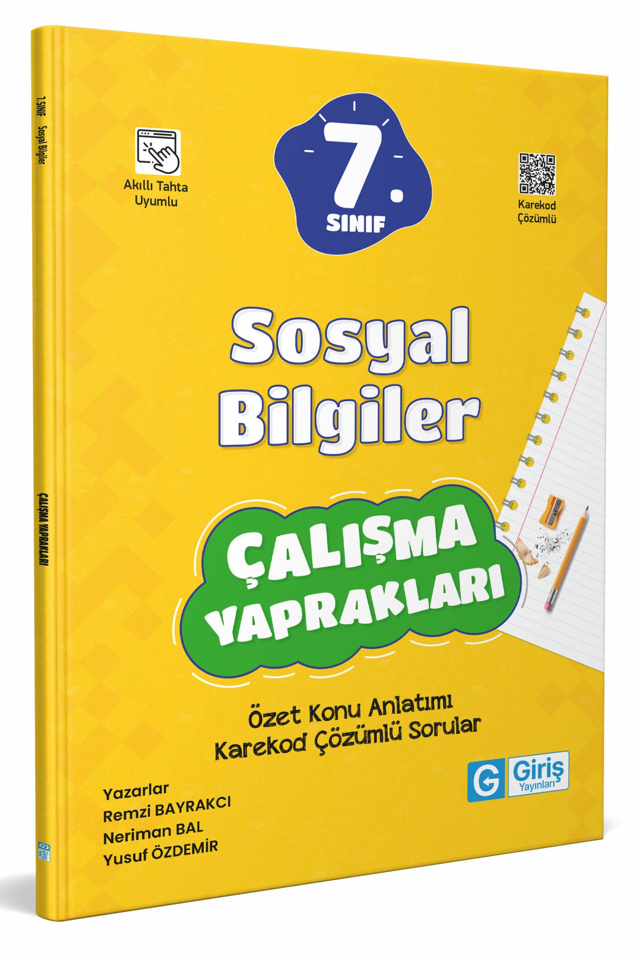 7. Sınıf Sosyal Bilgiler Çalışma Yaprakları - Giriş Yayınları