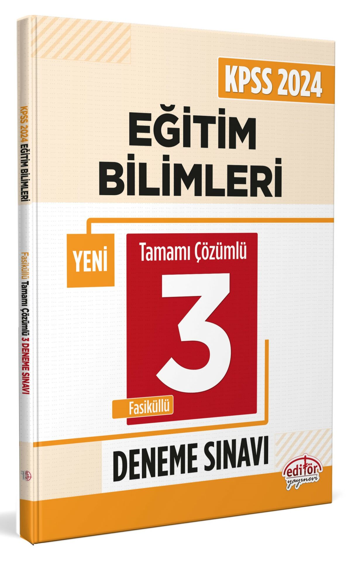 KPSS Eğitim Bilimleri Tamamı Çözümlü 3 Deneme Sınavı