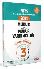 MEB EKYS Müdür ve Müdür Yardımcılığı 3 Deneme Sınavı