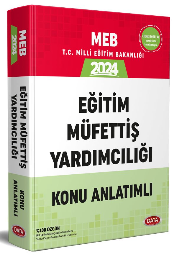 2024 MEB Eğitim Müfettişi Yardımcılığı Konu Anlatımlı