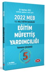 2024 MEB Eğitim Müfettişi Yardımcılığı Tamamı Çözümlü 5 Deneme Sınavı