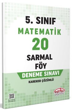 5. Sınıf Matematik 20 Sarmal Föy Deneme Sınavı