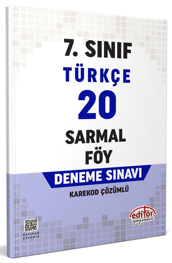 7. Sınıf Türkçe 20 Sarmal Föy Deneme Sınavı