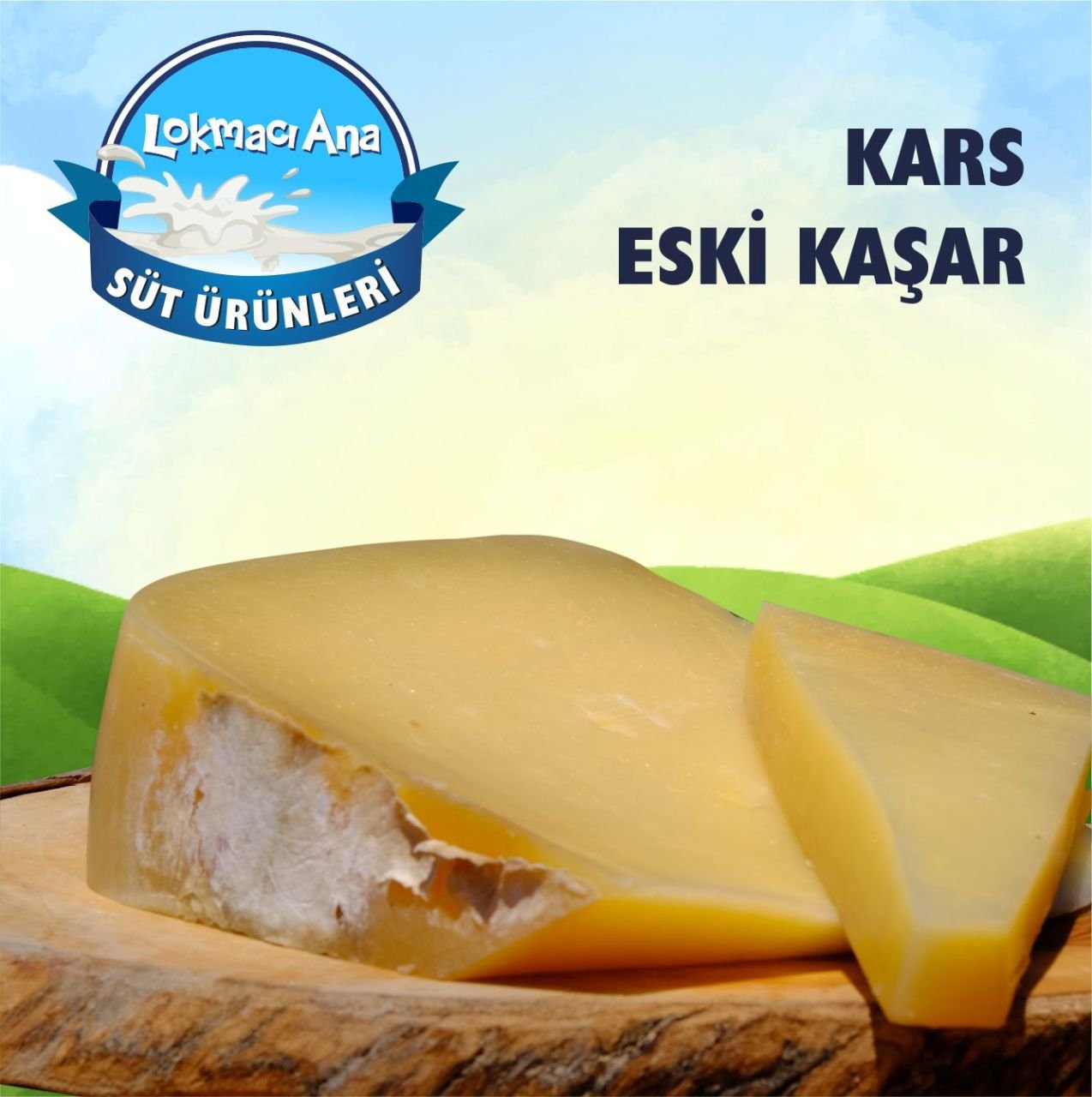 Kars Kaşar Peyniri 1 KG