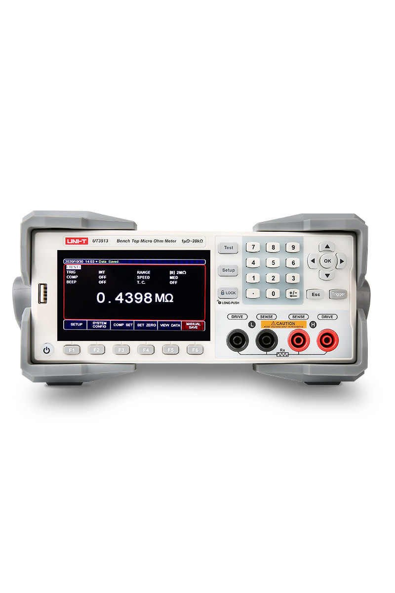 Unit UT3513 Dijital Mikro Ohm Metre Masa Tip