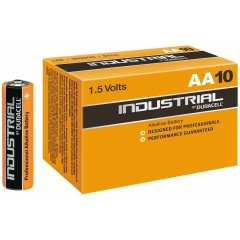 DURACELL PİL AA INDUSTRIAL TİP 10 LU PAKET FİYATIDIR