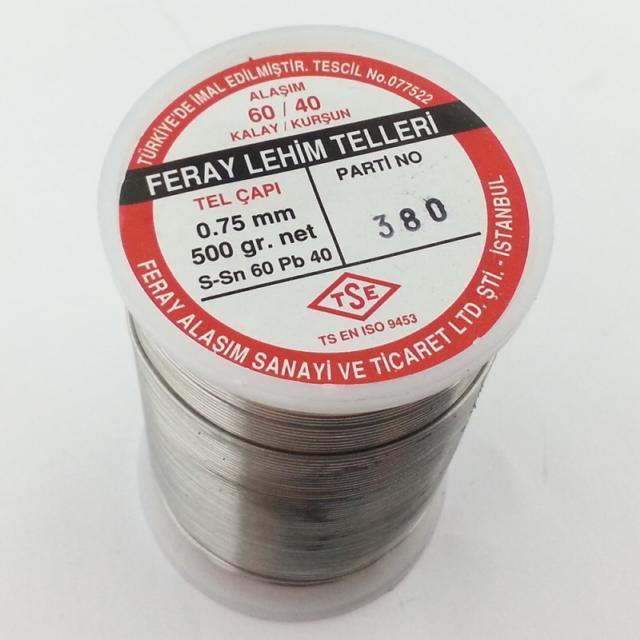 0.75mm/500gr Feray Lehim Teli