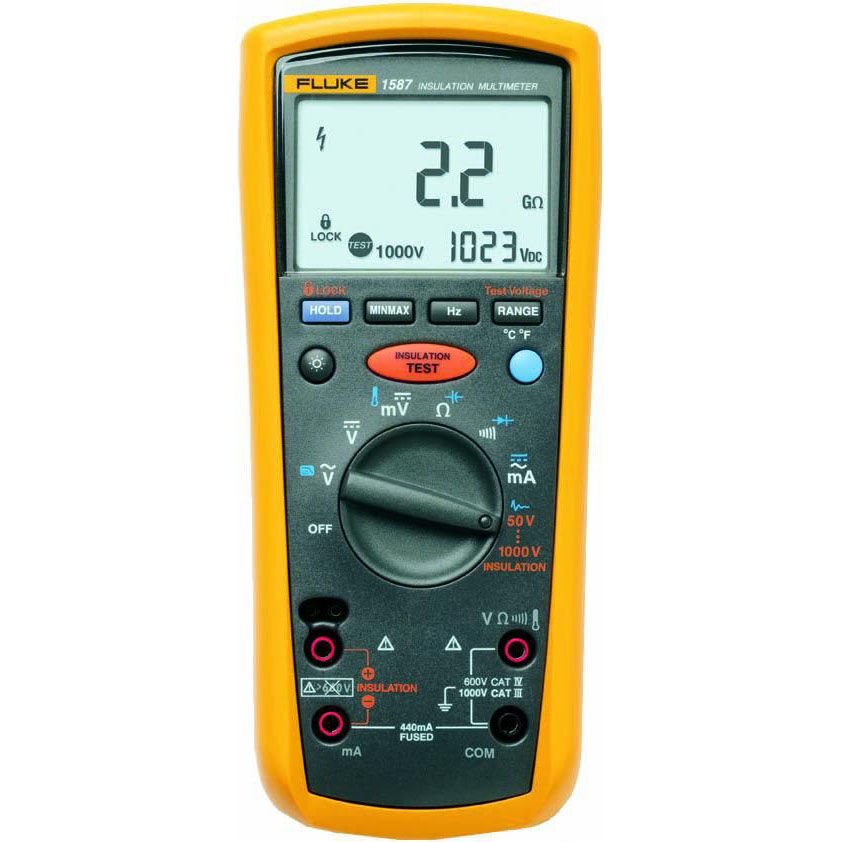 Fluke 1577 - İzolasyon Test Cihazı 1000V + Multimetre
