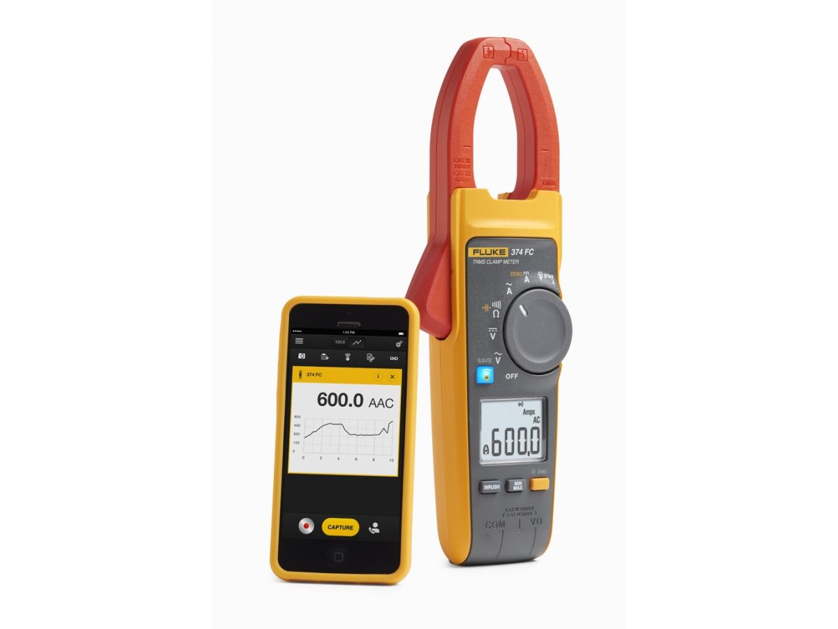 Fluke 374 FC 600a Ac/Dc True Rms Pensampermetre
