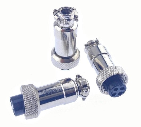 4 lü Mini Mic (Mike) Dişi Kablo Tip Konnektör
